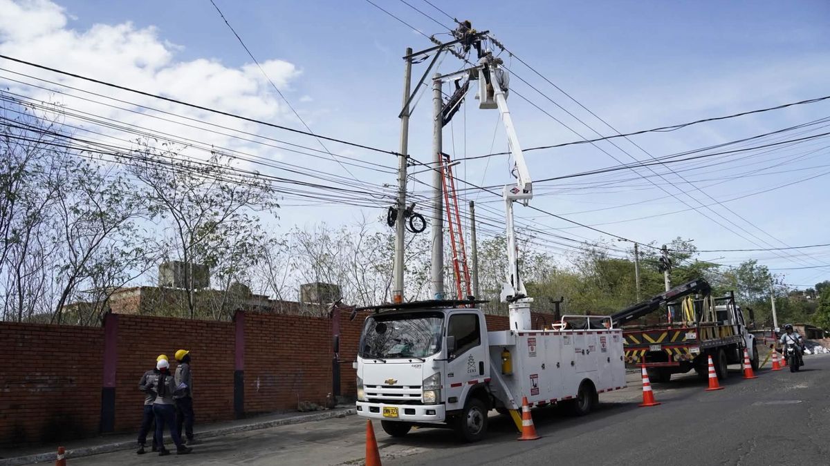 Trabajos por cortes de luz en Norte de Santander