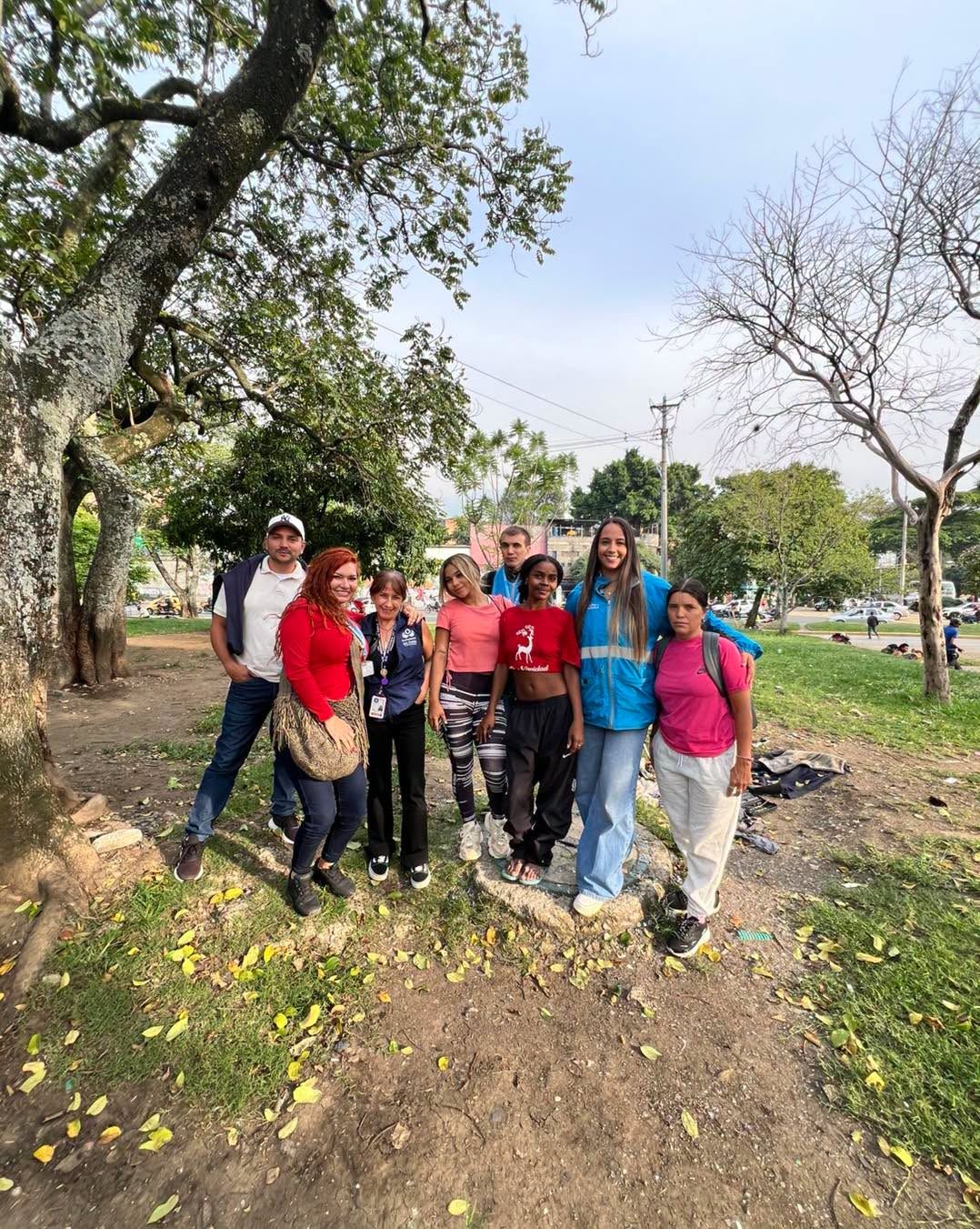Reencuentro entre familiares y desaparecida
