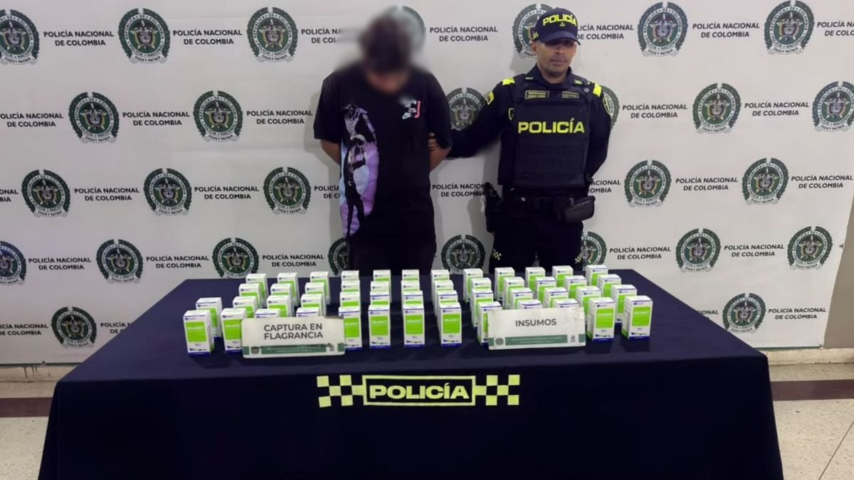 Incautación de ketamina en Antioquia