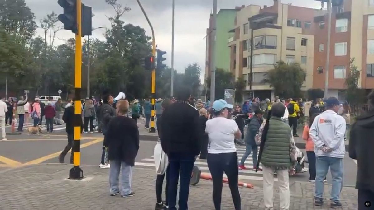 Protesta contra carreras atléticas Bogotá
