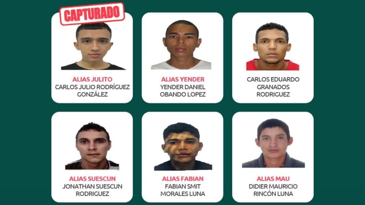 Publican cartel de hombres buscados por homicidio en Bucaramanga y el área metropolitana