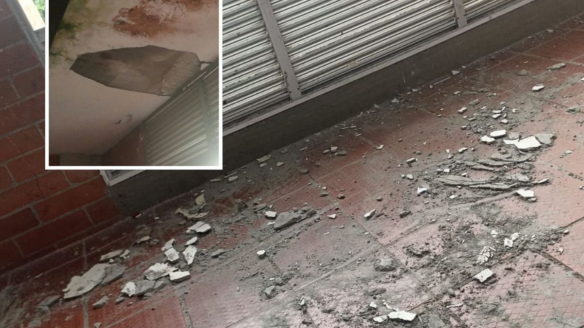 Riesgo de colapso en colegio de Ibagué