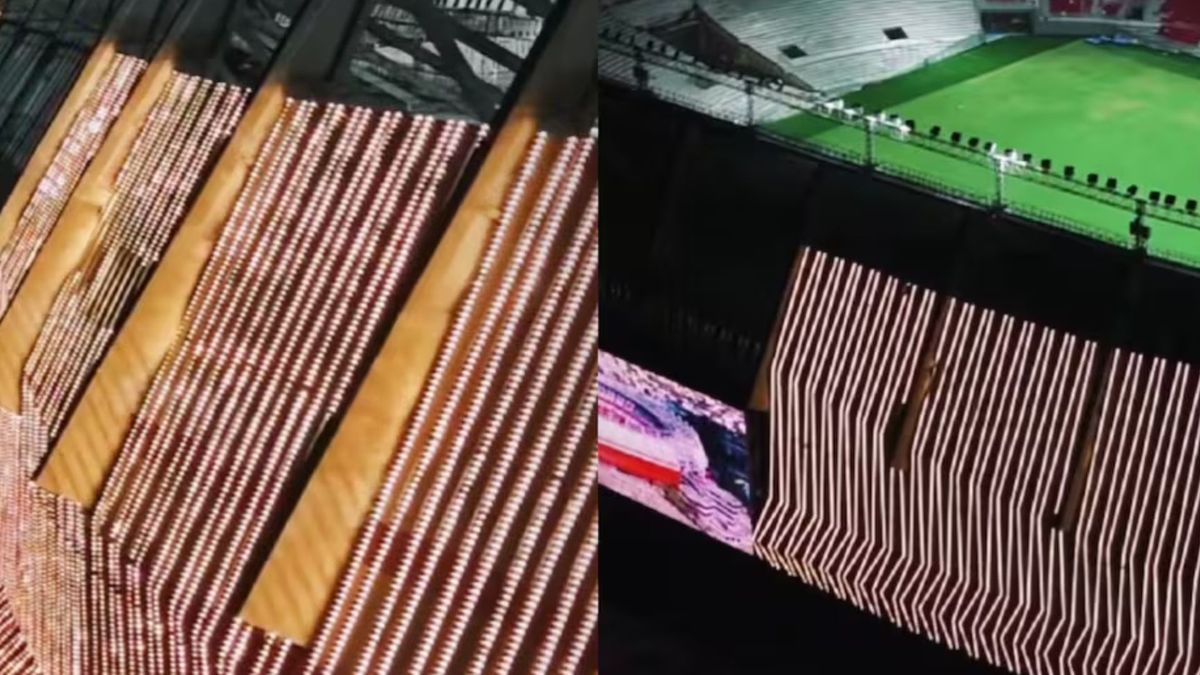 Luces del estadio Metropolitano