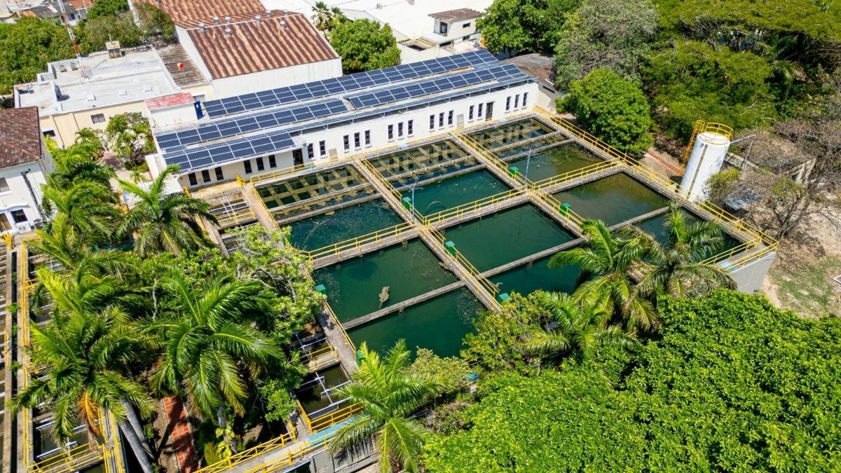 Planta de Tratamiento de Aguas de Catagena - imagen de referencia