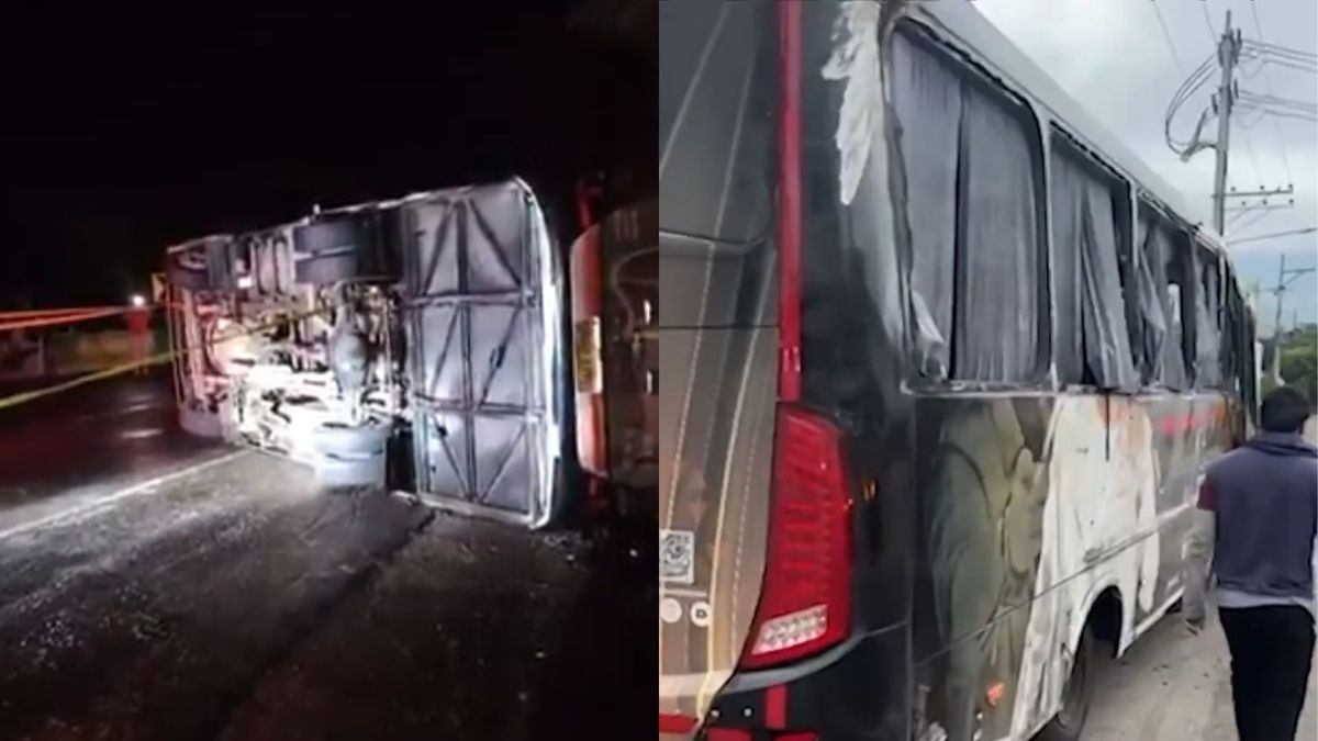 Accidente de Alexis Escobar