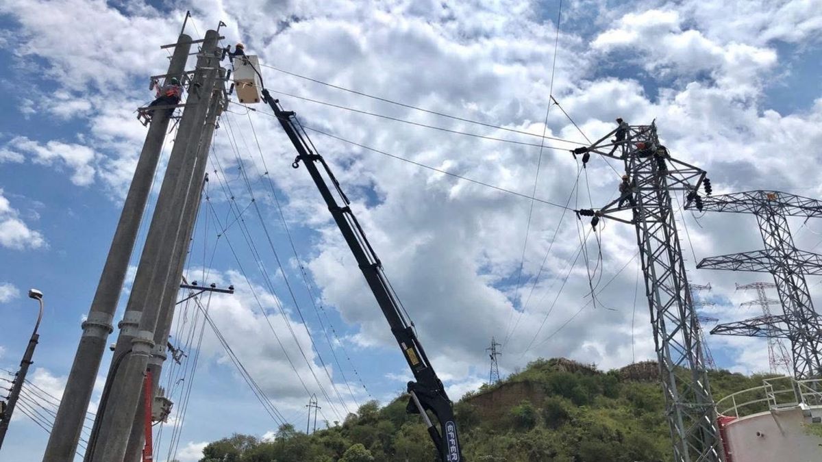 Trabajos ESSA cortes de luz