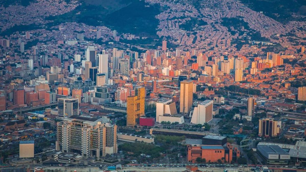 Panorámica Distrito de Medellín.