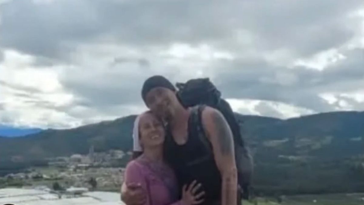Pareja en Suesca.