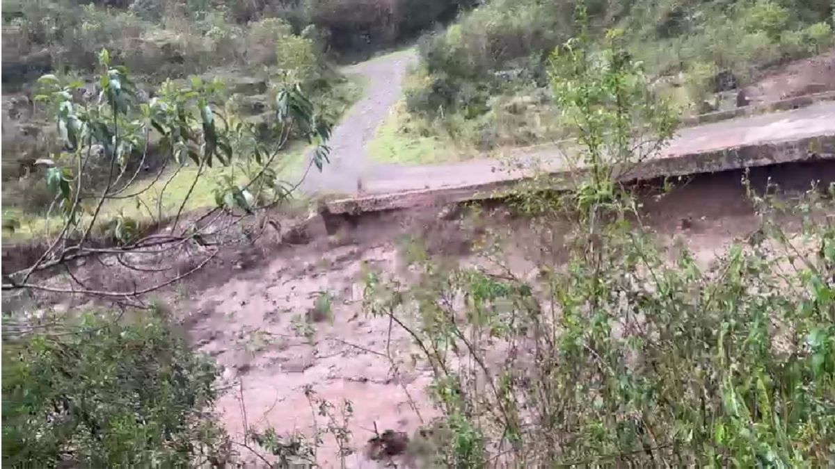 Emergencia en Guaca, Santander, por fuertes lluvias.