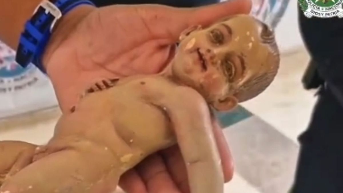 Recuperan la imagen del niño Dios en Armenia