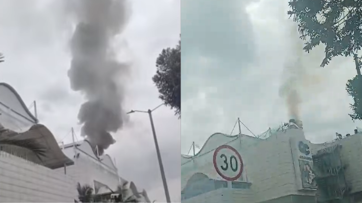 Incendio en Gran Estación este jueves