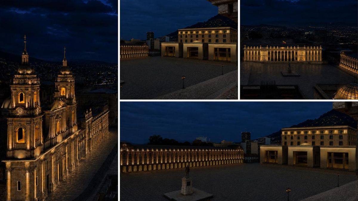 ¿Cuáles son los siete edificios que tendrán nueva iluminación en la Plaza de Bolívar?