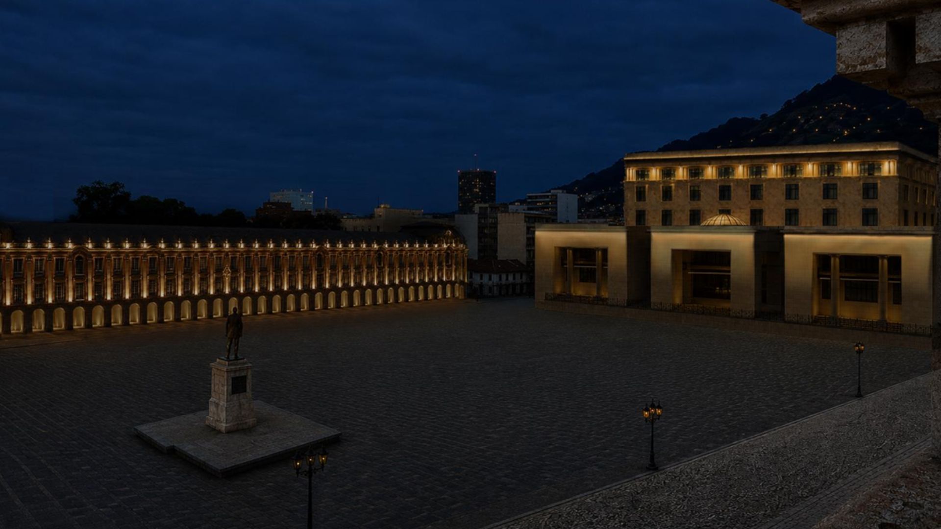 ¿Cuáles son los siete edificios que tendrán nueva iluminación en la Plaza de Bolívar?