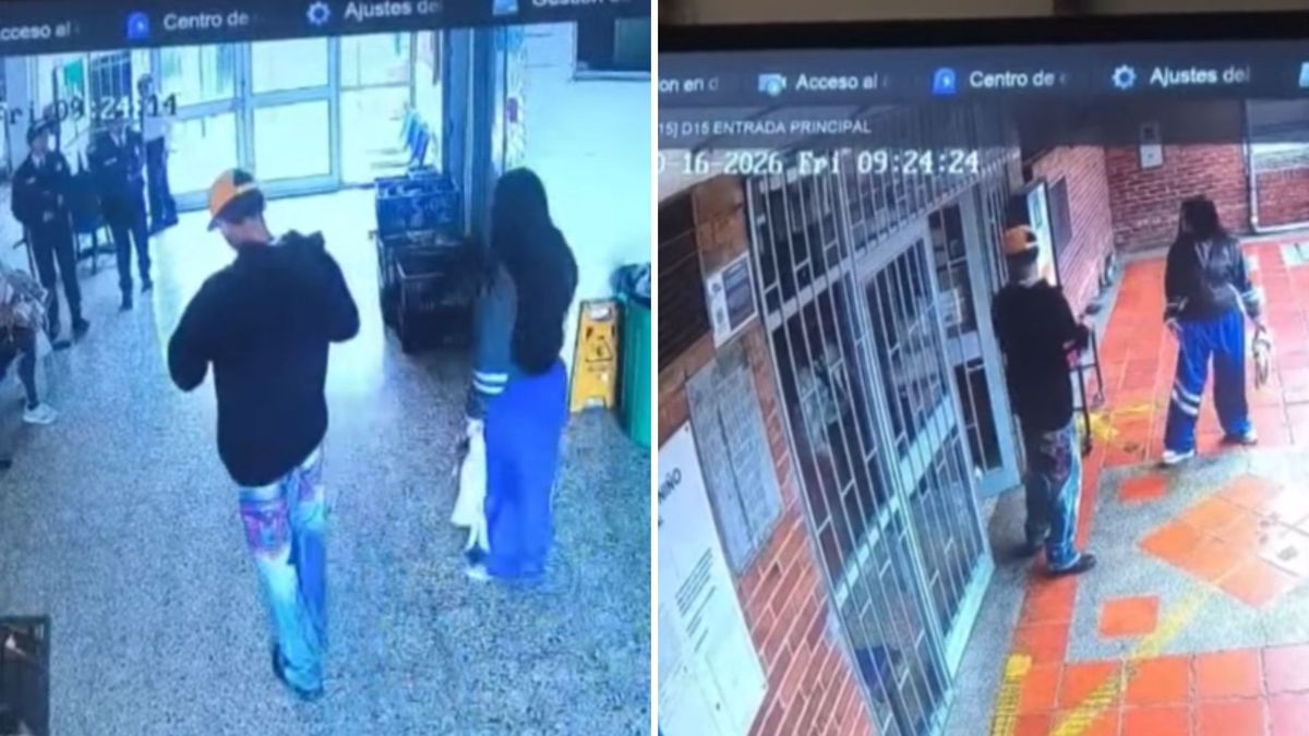 Cámaras de seguridad del colegio