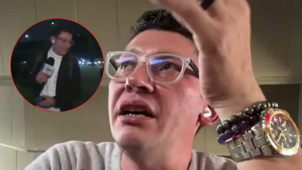 Periodista que esquivó robo en vivo
