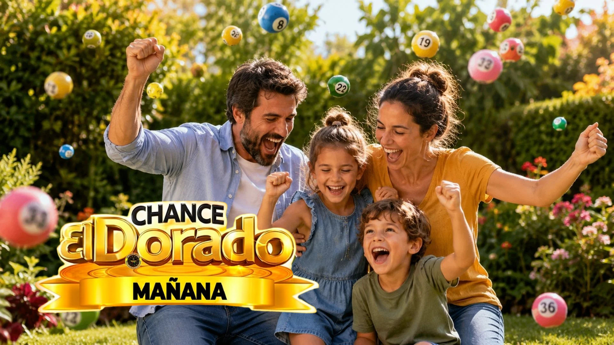 Familia celebrando - logo El Dorado Mañana