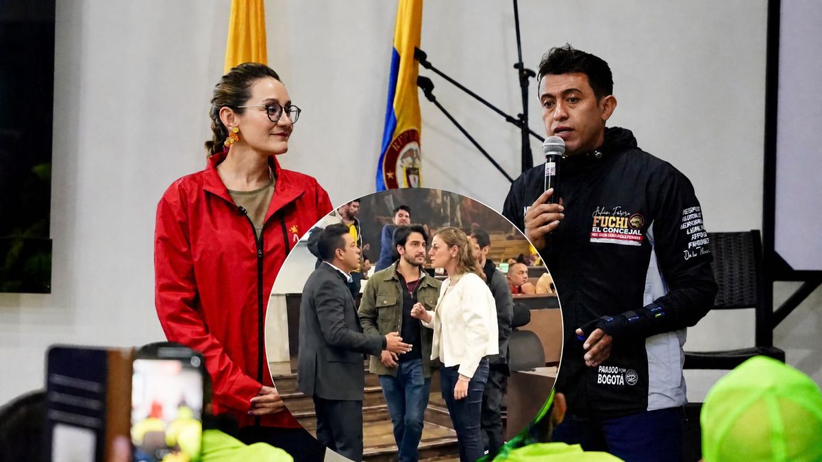 Fuerte agarrón entre secretaria de Movilidad María Fernanda Ortiz y concejal Julián Forero Fuchi en Concejo Bogotá por grabaciones