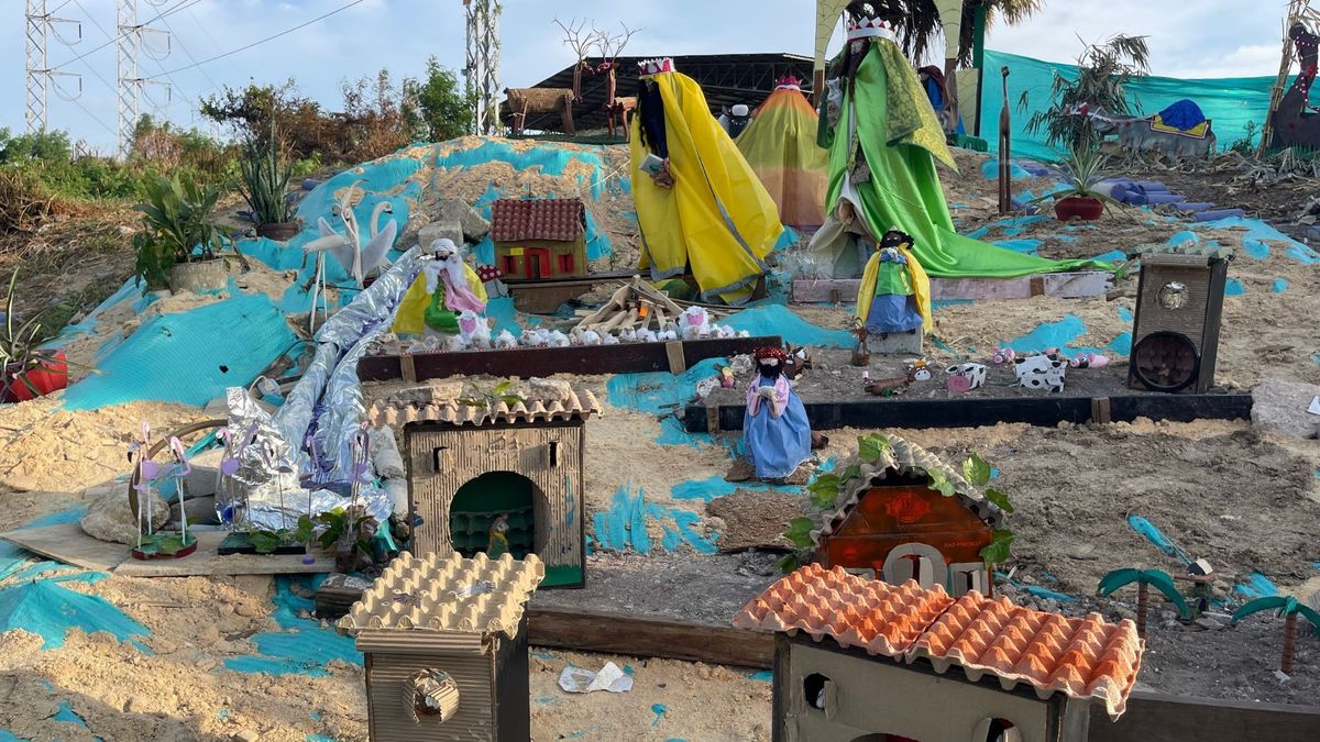 Pesebres sostenibles en Barranquilla