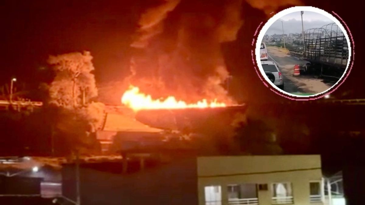 Incendio tractomula