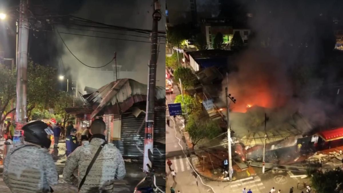 Incendio en Melgar | Incendio zona comercial | Melgar, Tolima