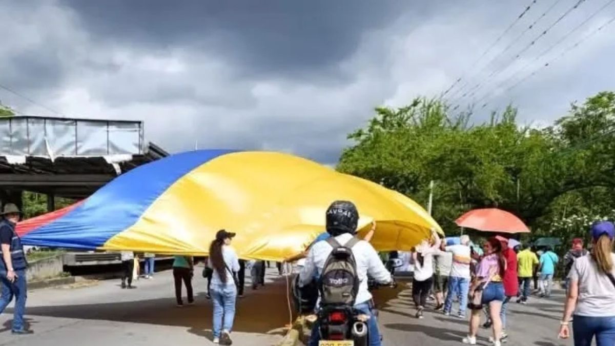 Protestas por el avalúo catastral en Bucaramanga (archivo)