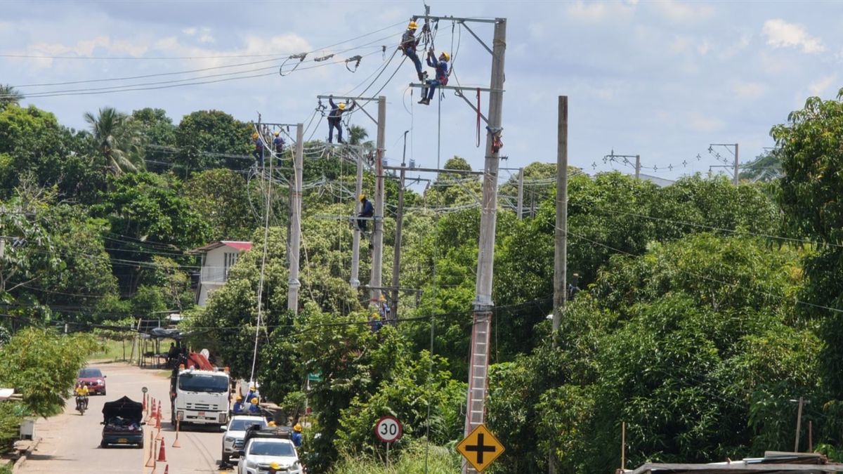 Trabajos redes eléctricas ESSA