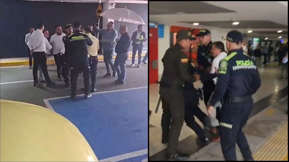 Del aeropuerto Internacional Palonegro, retiran a Hugo Ospina, líder de taxistas