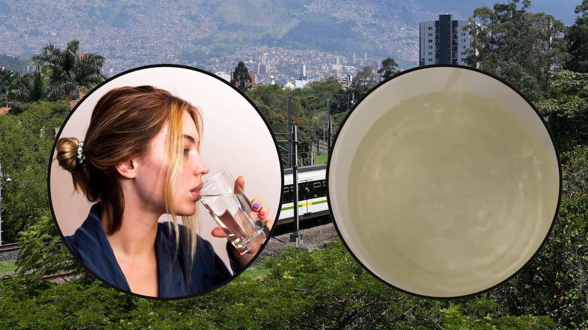 Agua amarilla en Medellín