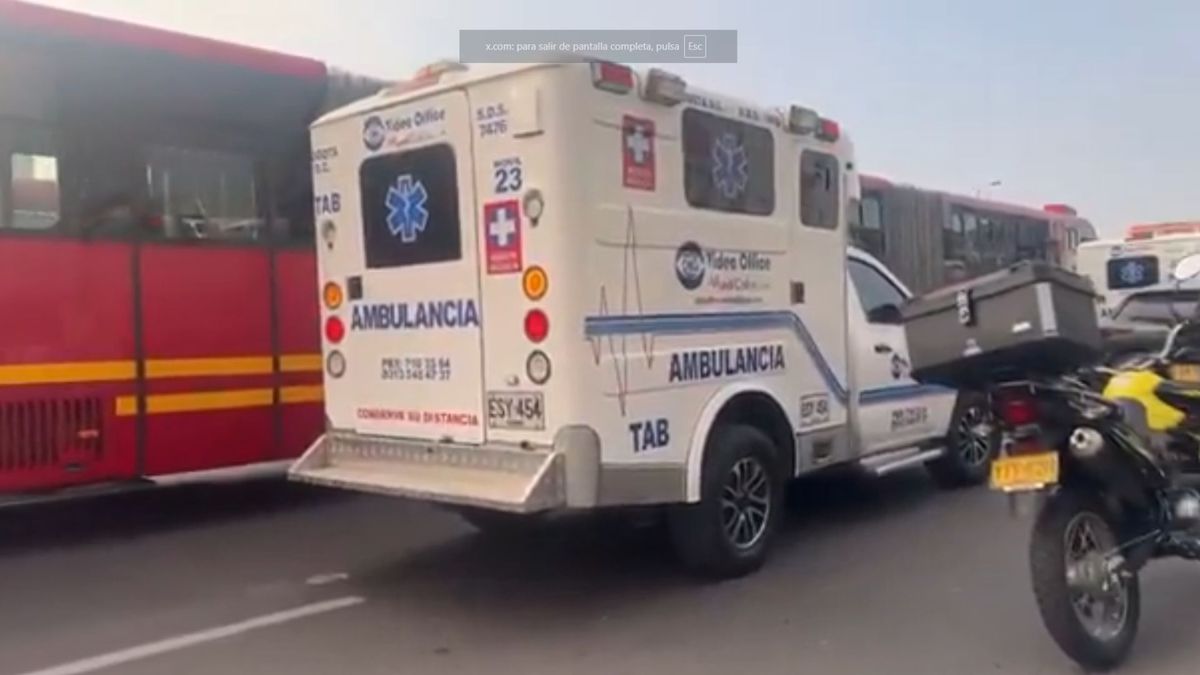 Trancón NQS, Accidente NQS con Calle 13, Choque TransMilenio hoy