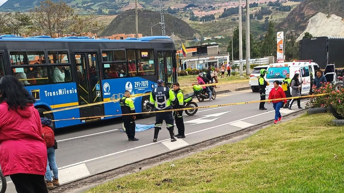 Accidente fatal genera cierre total en Usme