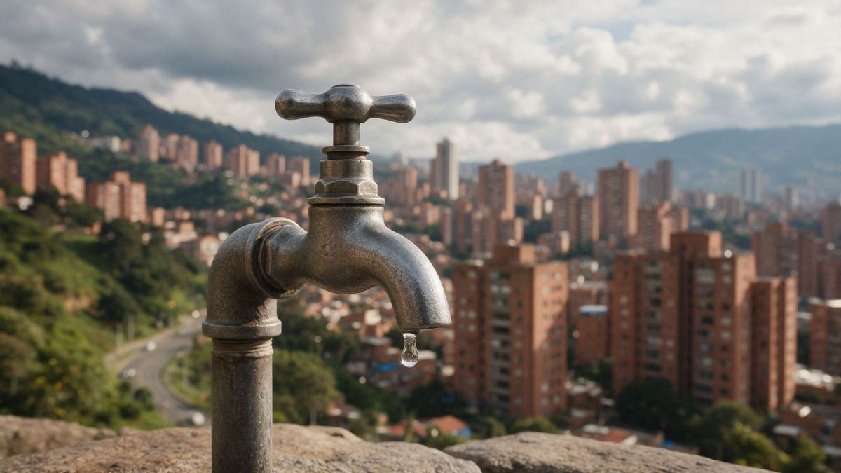 Cortes de agua en Medellín el 30 de octubre de 2026