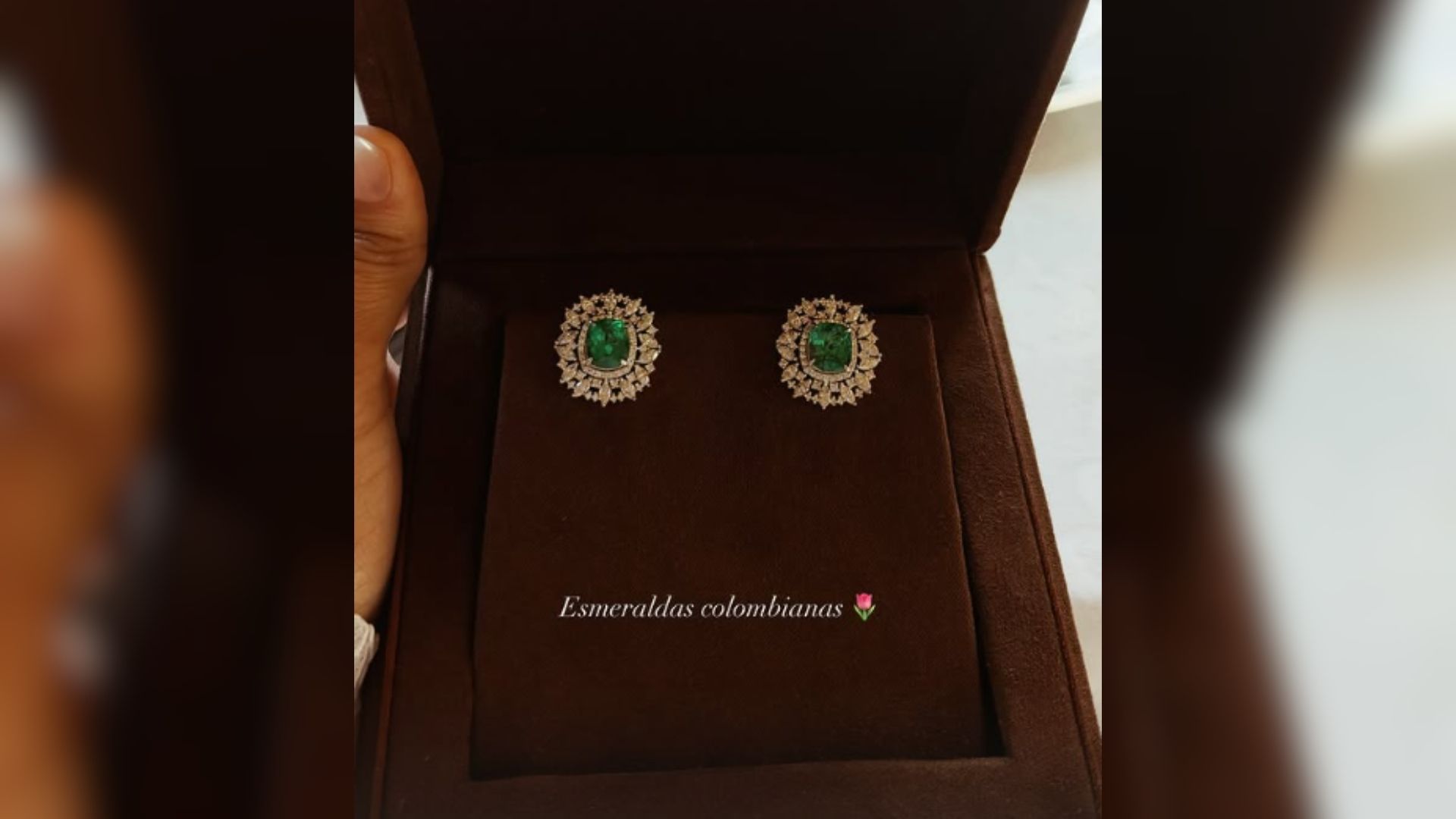 Cuánto cuestan los aretes de novia de Luisa Fernanda W