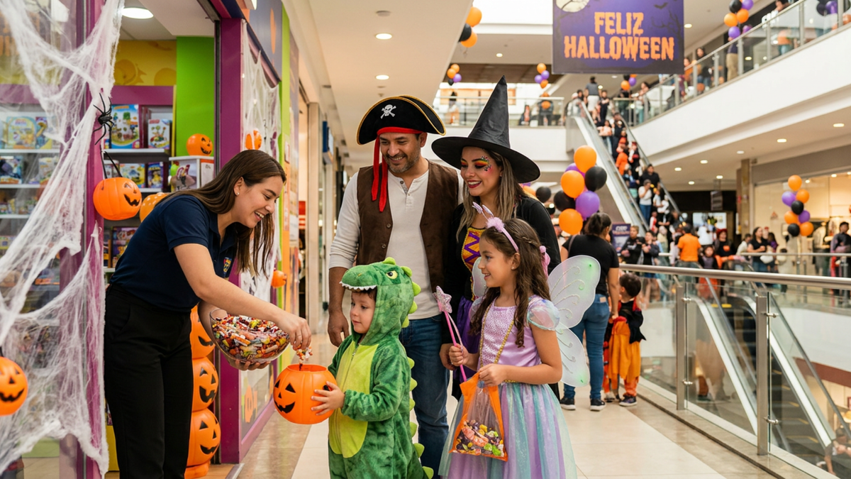 Centros comerciales de Bogotá en Halloween (imagen de referencia)