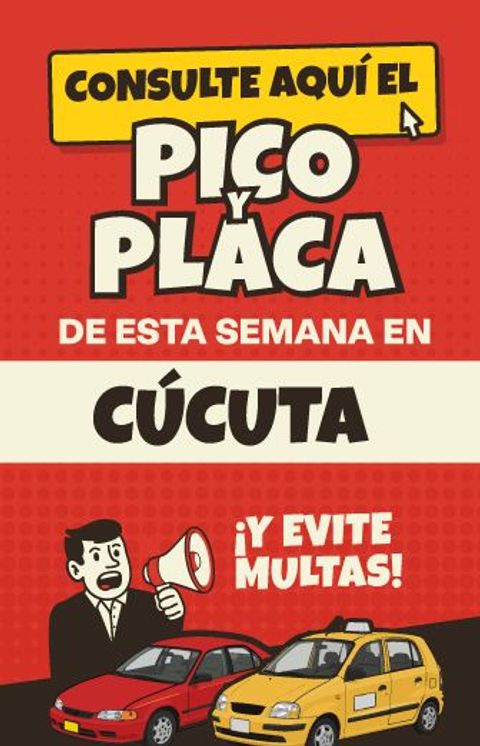 Pico y placa en Cúcuta