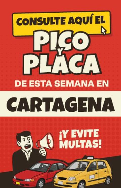 Pico y placa en Cartagena